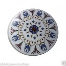 Size 1'x1' Marble Center Coffee Table Top Marquetry Mosaic Floral Home Decor Size 1'x1' Marble Center Coffee Table Top Marquetry Mosaic Floral Home Decor