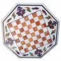 Size 2'x2' White Marble Side Corner Coffee Chess Table Top Inlay Pietradure Deco