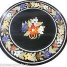 Size 2'x2' White Marble Side Coffee Table Top Mosaic Inlay Marquetry Christmas