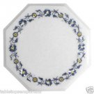 Size 1'x1' Marble Coffee Table Top Semi Pricious Pietra Dura Stone Inlaid Arts Size 1'x1' Marble Coffee Table Top Semi Pricious Pietra Dura Stone Inlaid Arts
