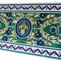 Size 4.5'x2' Marble Dining Center Table Top Real Inlay Marquetry Decor Furniture
