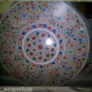 48" Round Marble Dining Very Fine Floral Inlay Arts Table Top Coffee Mosaic Gift 48" Round Marble Dining Very Fine Floral Inlay Arts Table Top Coffee Mosaic Gift