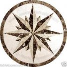 Size 24"x24" Italian Marble Center Coffee Table Top Marquetry Inlay Mosaic Decor
