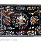 Size 2.5'x4' Marble Dining Table Top Rare Inlay Gem Pietradure Art Home Decor Size 2.5'x4' Marble Dining Table Top Rare Inlay Gem Pietradure Art Home Decor