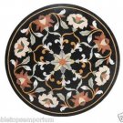 Size 24"x24" Italian Marble Coffee Table Top Mosaic Inlay Pietradure Patio Decor Size 24"x24" Italian Marble Coffee Table Top Mosaic Inlay Pietradure Patio Decor