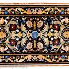 4'x2.5' Marble Dining Side Coffee Table Top Real Inlay Marquetry Mosaic Home 4'x2.5' Marble Dining Side Coffee Table Top Real Inlay Marquetry Mosaic Home