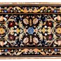 4'x2.5' Marble Dining Side Coffee Table Top Real Inlay Marquetry Mosaic Home