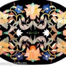 Size 18"x36" Italian Marble Dining Table Top Mosaic Style Inlay Pietradure Decor Size 18"x36" Italian Marble Dining Table Top Mosaic Style Inlay Pietradure Decor