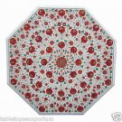 Size 3'x3' Marble Dining Table Top Furniture Handmade Christmas Stone Inlaid Art Size 3'x3' Marble Dining Table Top Furniture Handmade Christmas Stone Inlaid Art
