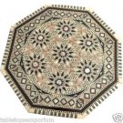 Size 24"x24" Marble Side Coffee Table Top Marquetry Mosaic Inlay Patio Furniture Size 24"x24" Marble Side Coffee Table Top Marquetry Mosaic Inlay Patio Furniture