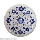 Size 1'x1' Marble Coffee Table Top Lapis Marquetry Mosaic Home Decor Gifts New Size 1'x1' Marble Coffee Table Top Lapis Marquetry Mosaic Home Decor Gifts New
