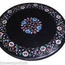Size 24"x24" Marble Coffee Center Table Top Rare Mosaic Inlay Garden Decorative Size 24"x24" Marble Coffee Center Table Top Rare Mosaic Inlay Garden Decorative