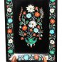 8"x 6" Marble Belgium Tray Multi Floral Design Inlay Collectible Pietradure Arts