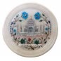 100 PCS Lot 7 " Marble Plate Taj Mahal Inlay Pietra Dura New Year Decor Gifts