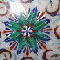 12" Marble Lapis Lazuli Plate Inlaid Hakik Marquetry Gems Inlay Art Decor Gifts
