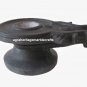 9" Black Marble Stone Yoni Base Shiva Lingam Hindu Pooja Home Decor Art