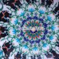 21" Marvelous White Marble Dish Plate Multi Stone Inlay Mosaic Home Decor Gifts
