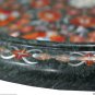 15" Green Marble Fruit Bowl Carnelian Mosaic Marquetry Home Decor Thanks Gifts