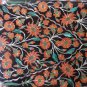 Belgium Black Marble Real Serving Tray Plate Hakik Marquetry Inlaid Gifts Decor