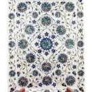 Size 12"x15" Marble Serving Dish Tray Inlay Mosaic Floral Work Home Table Decor Size 12"x15" Marble Serving Dish Tray Inlay Mosaic Floral Work Home Table Decor