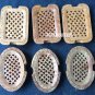 Marble Pcs of 6 Soap Dish Holder Bathroom Handmade Art Natural Home Decorative