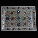 Marble Serving Exclusive Tray Handmade Pietra Dura Inlay Home Decor Gifts Art Marble Serving Exclusive Tray Handmade Pietra Dura Inlay Home Decor Gifts Art