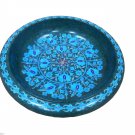 11" Decorative Marble Bowl Turquoise Mosaic Lapis Lazuli Home Decor Inlay Gifts 11" Decorative Marble Bowl Turquoise Mosaic Lapis Lazuli Home Decor Inlay Gifts