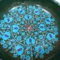 11" Decorative Marble Bowl Turquoise Mosaic Lapis Lazuli Home Decor Inlay Gifts