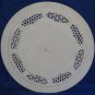 15" Decorative White Marble Plate Filigree Handmade New Year Table Decor Gifts