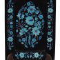 7"x10" Marble Serving Tray Plate Turquoise Mosaic Inlaid Pietradura Home Decor