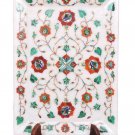 Size 12"x18" Marble Serving Tray Plate Rare Hakik Inlay Mosaic Floral Gift Decor Size 12"x18" Marble Serving Tray Plate Rare Hakik Inlay Mosaic Floral Gift Decor