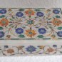 6"x4"x2" Marble Jewelry Box Floral Work Marquetry Gifts Real Inlaid Home Decor
