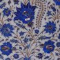 Indian White Makrana Serving Tray Plate Lapis Lazuli Inlay Mosaic Home Deco Gift