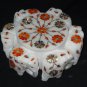 Marble Paua Shell Big Jewelry Box Trinket Six Round Elephant Home Decor Gifts