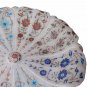 White Marble Fruit Bowl Real Stone Inlay Pietradure Mosaic Home Kitchen Decor