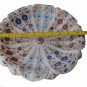 White Marble Fruit Bowl Real Stone Inlay Pietradure Mosaic Home Kitchen Decor