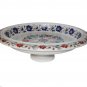 White Marble Dry Fruit Bowl Rare Inlay Mosaic Marquetry Floral Table Decor Gifts