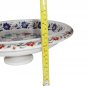 White Marble Dry Fruit Bowl Rare Inlay Mosaic Marquetry Floral Table Decor Gifts