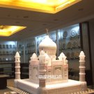 20'' White Marble Taj Mahal Collectible Art Historical Home Beautiful Decorative 20'' White Marble Taj Mahal Collectible Art Historical Home Beautiful Decorative
