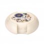 White Marble Coffee Coaster Set Lapis Stone Mosaic Inlay Kitchen Decor Gifts Art