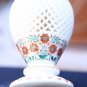 Antique White Marble Flower Vase Pot Semi Mosaic Marquetry Inlay Home Decor Gift