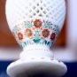 Antique White Marble Flower Vase Pot Semi Mosaic Marquetry Inlay Home Decor Gift