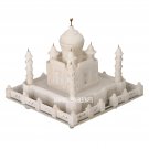 9'' White Marble Collectible Replica Taj Mahal Beautiful Arts Home Living Gifts 9'' White Marble Collectible Replica Taj Mahal Beautiful Arts Home Living Gifts