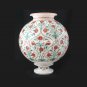 10'' Marble Flower Pot Hakik Malachite Art Inlay Marquetry Art Living Room Gifts