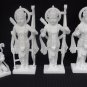 12" Ram HINDU GOD Darbar Ram Sita Laxman Hanuman Marble Statues Religious Decor