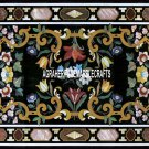 6'x3' Black Marble Custom Table Top Collectible Mosaic Floral Inlay Decor H3944 6'x3' Black Marble Custom Table Top Collectible Mosaic Floral Inlay Decor H3944