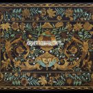 4'x3' Gorgeous Marble Top Dining Table Marquetry Scagliola Inlay Art Decor H3978