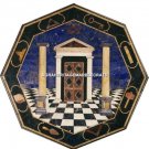 36" Unique Marble Dining Table Modern Lapis Fine Inlaid Occasional Decor H5278B 36" Unique Marble Dining Table Modern Lapis Fine Inlaid Occasional Decor H5278B