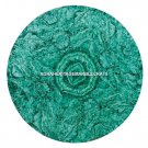 54" Marble Round Breakfast Malachite Inlay Table Random Restaurant Decor H5290D