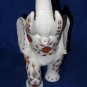 Marble Paua Shell Turning Elephant Hakik Marquetry Art Floral Design Home Decor